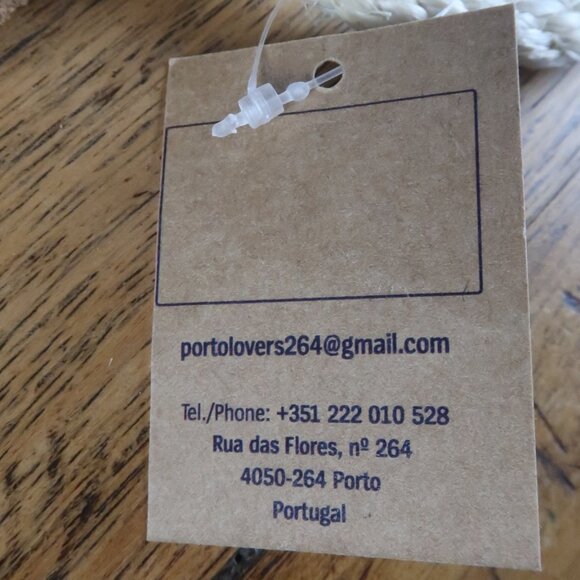 PORTO LOVERS FISH DESIGN CORK POT HOLDER TRIVET WITH ROPE HANDLES NEW - Picture 3 of 4